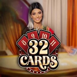32 Cards slot logo by Ezugi at SlotsGem Casino