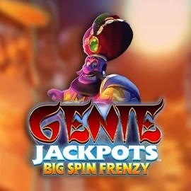 Genie Jackpots: Big Spin Frenzy slot visual from Blueprint Gaming available on slotsgems.eu