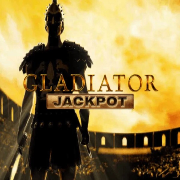 Gladiator Jackpot logo by Playtech at SlotsGem Casino