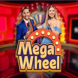 Mega Wheel online game logo by Pragmatic Play on slotsgems.eu