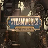 Slots logo of Steamworks The Workshop from Peter & Sons at SlotsGem Casino
