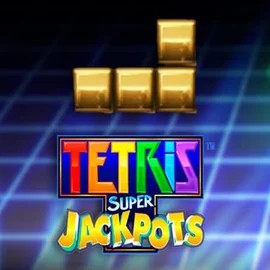Tetris Super Jackpots online game logo by WMS on slotsgems.eu